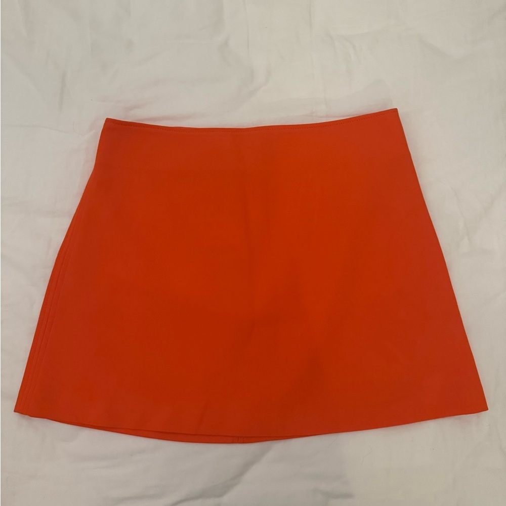 Zara Orange Skirt
